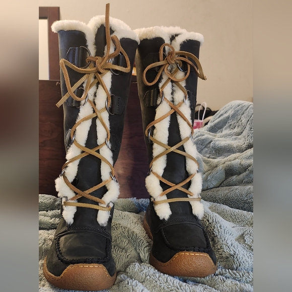 Sorel Chugalug Black Boots SZ 7.5 - Picture 2 of 9